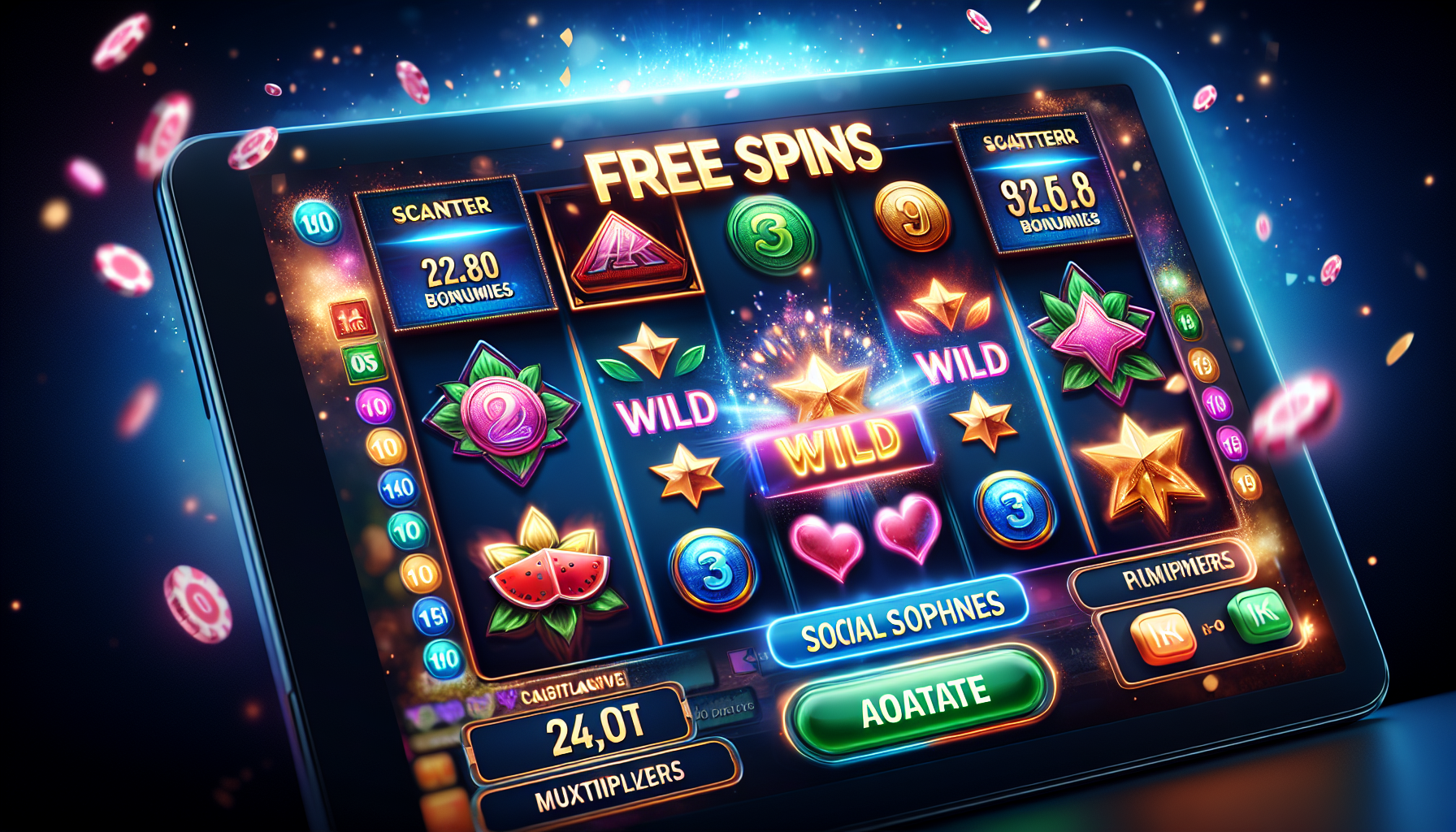 보너스 게임 화면